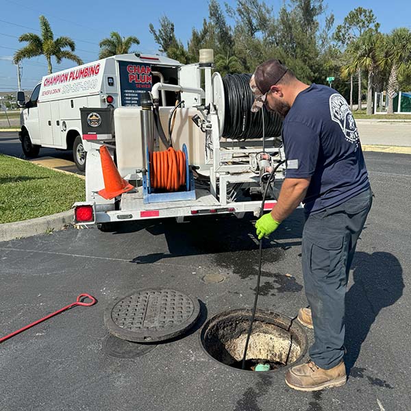 Hydro Jetting Cape Coral Punta Gorda Charlotte County Plumbing Services